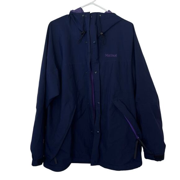 Vintage 90s Marmot Men’s Double Zip Gore-Tex Jacket m Size L Gorpcore Outdoor - Picture 1 of 16